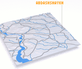 3d view of ‘Abd ash Shaykh