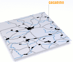 3d view of Gagarino