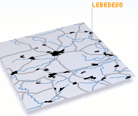 3d view of Lebedevo