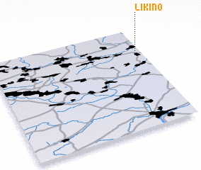 3d view of Likino