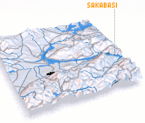 3d view of Sakabaşı