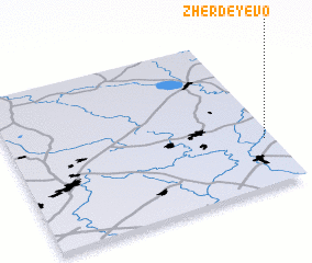 3d view of Zherdeyevo