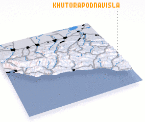 3d view of Khutora Podnavisla