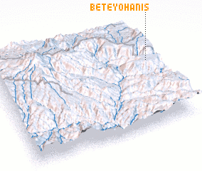 3d view of Bēte Yohanis