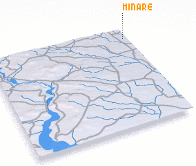 3d view of Minare