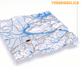 3d view of Yukarıdağlıca