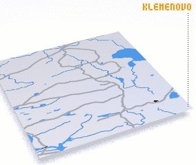 3d view of Klemënovo