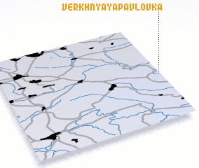 3d view of Verkhnyaya Pavlovka