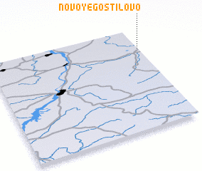 3d view of Novoye Gostilovo