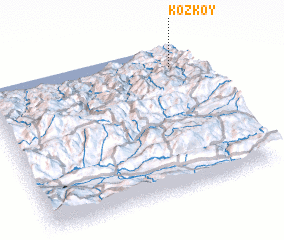 3d view of Kozköy