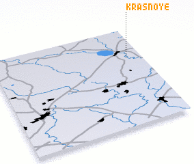 3d view of Krasnoye