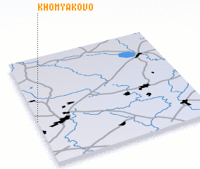 3d view of Khomyakovo