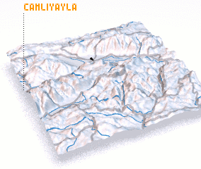 3d view of Çamlıyayla