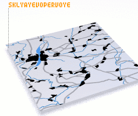 3d view of Sklyayevo Pervoye