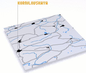 3d view of Kornilovskaya