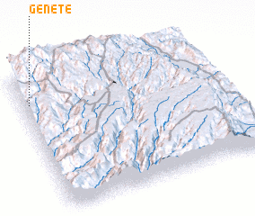 3d view of Genetē