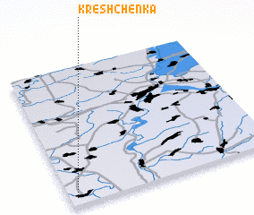 3d view of Kreshchënka