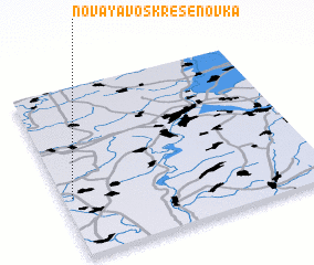 3d view of Novaya Voskresenovka