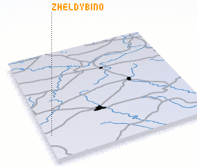 3d view of Zheldybino