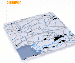 3d view of Dibrivka