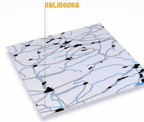 3d view of Kalinovka