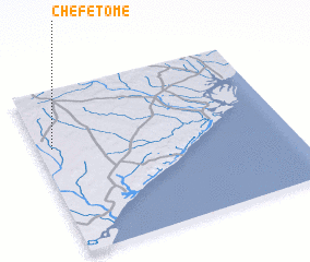 3d view of Chefe Tomé