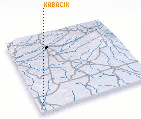 3d view of Kabacık