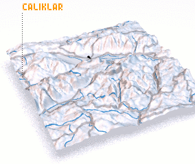 3d view of Çalıklar