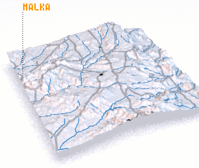 3d view of Malkʼa