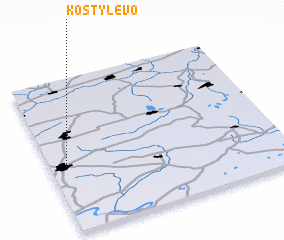 3d view of Kostylëvo