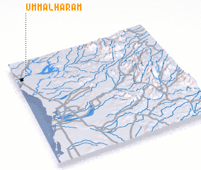 3d view of Umm al Ḩaram