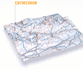 3d view of Çayırçukur