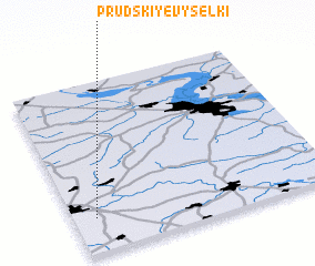 3d view of Prudskiye Vyselki