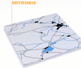 3d view of Nikitinskaya