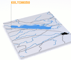 3d view of Kolyshkino