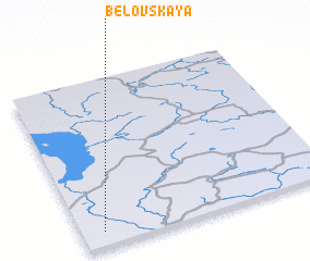 3d view of Belovskaya