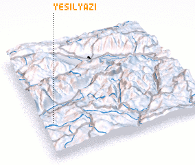 3d view of Yeşilyazı