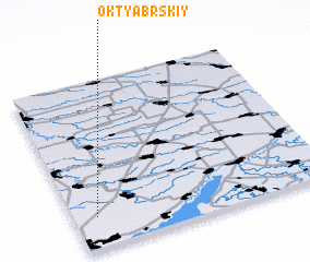 3d view of Oktyabr\