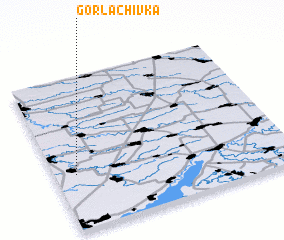 3d view of Gorlachivka