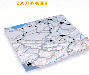 3d view of Zolotaya Gora