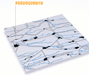 3d view of Pervogo Maya