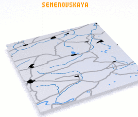 3d view of Semënovskaya