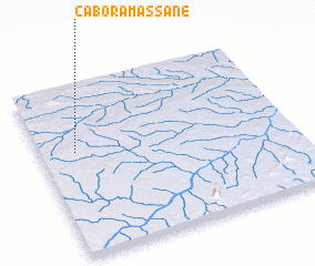 3d view of Cabo Ramassane