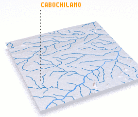 3d view of Cabo Chilamo