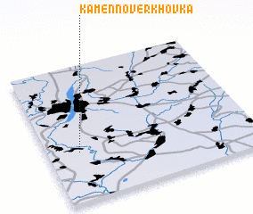 3d view of Kamenno-Verkhovka