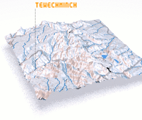 3d view of Tʼewech Minchʼ