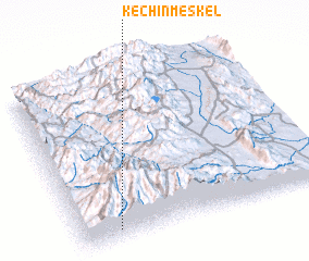 3d view of Kʼechʼin Meskʼel