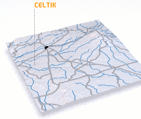 3d view of Çeltik