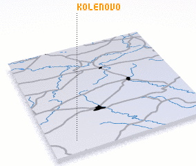 3d view of Kolenovo