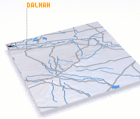 3d view of Dalḩah